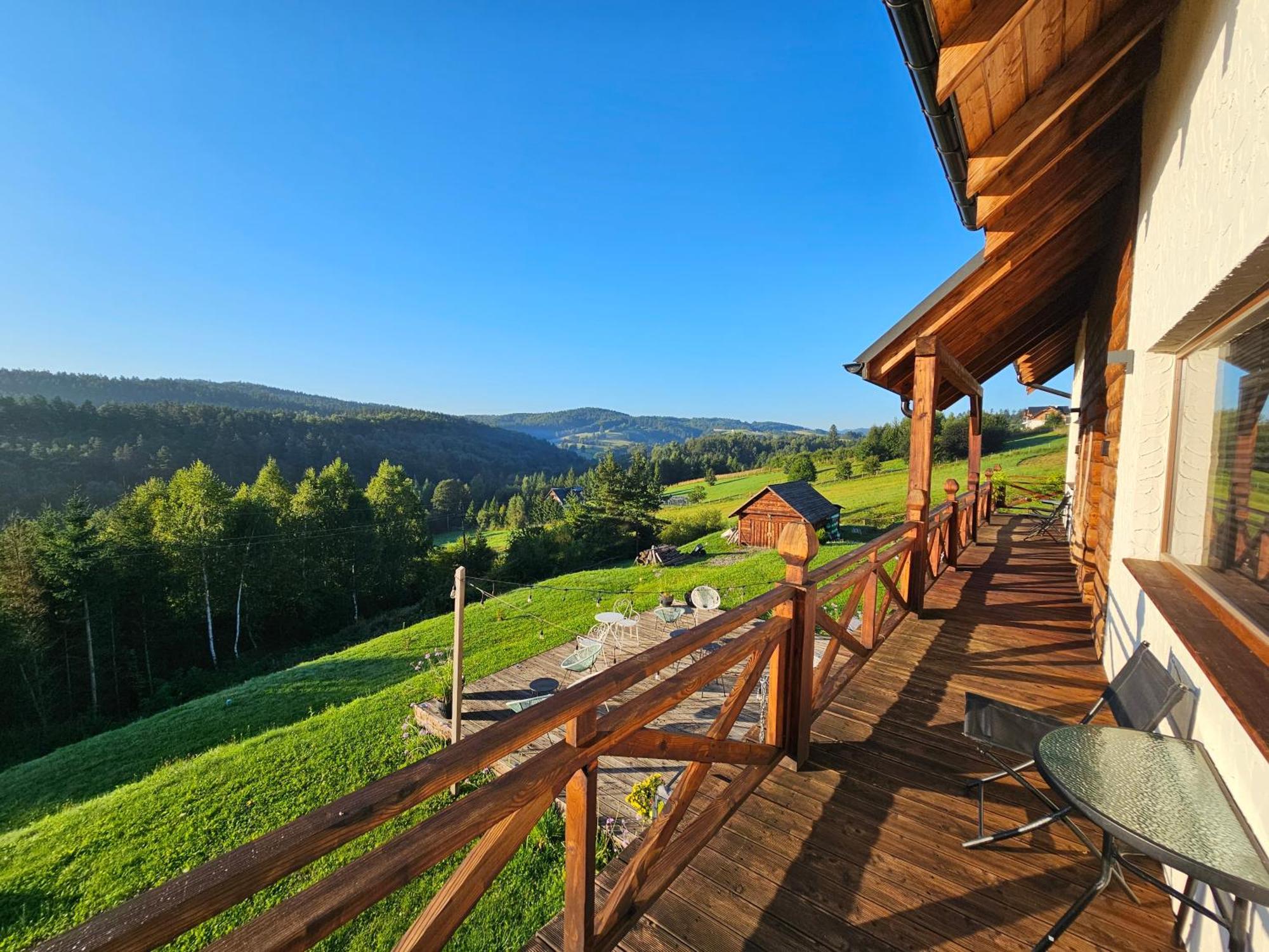 Chata W Bieszczadzie Apartamenty I Domki Z Sauna Bieszczady Polańczyk Exteriér fotografie