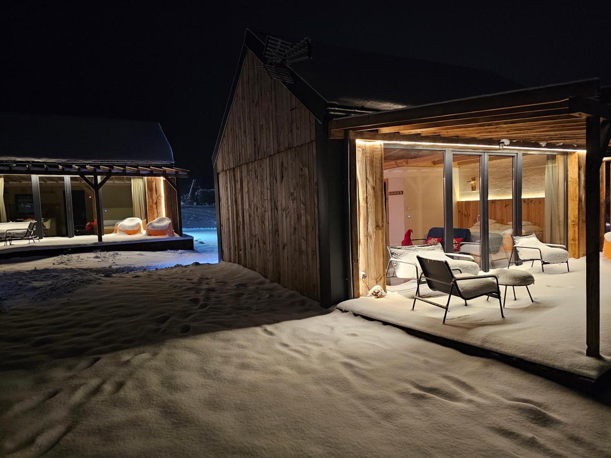 Chata W Bieszczadzie Apartamenty I Domki Z Sauna Bieszczady Polańczyk Exteriér fotografie
