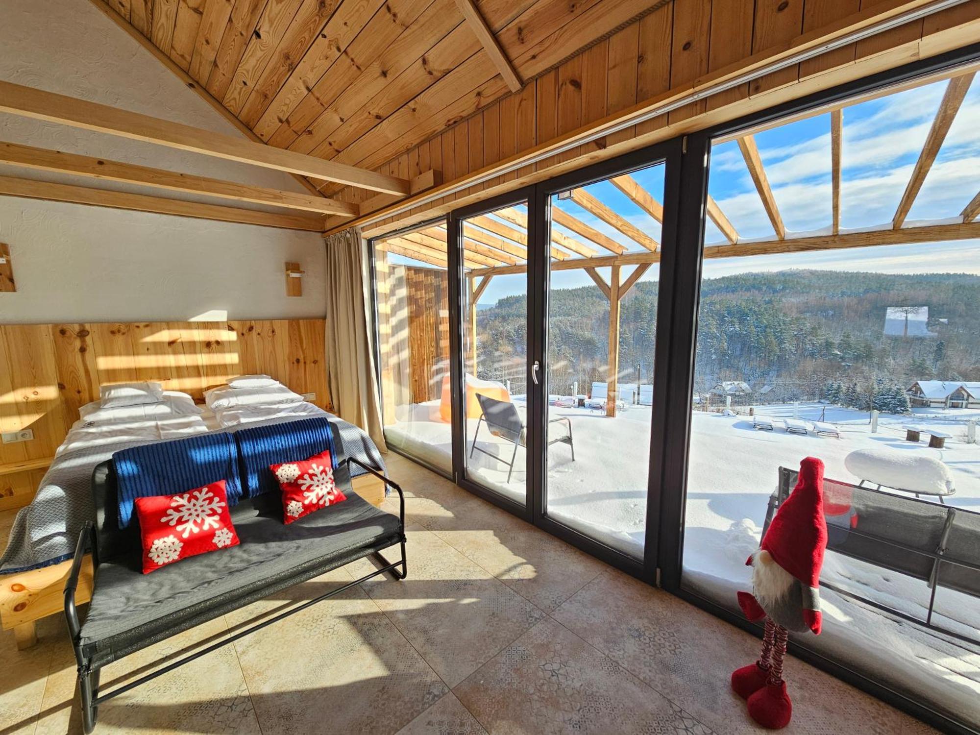 Chata W Bieszczadzie Apartamenty I Domki Z Sauna Bieszczady Polańczyk Exteriér fotografie