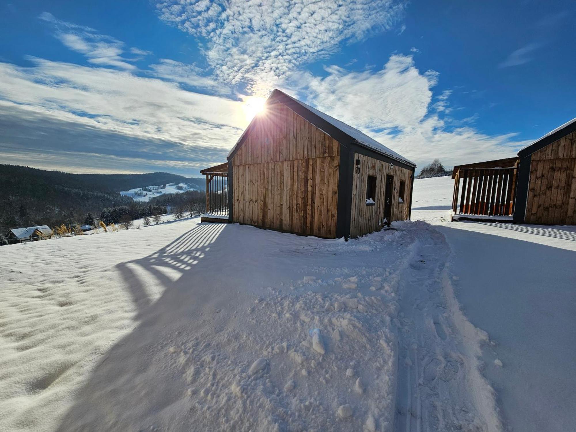 Chata W Bieszczadzie Apartamenty I Domki Z Sauna Bieszczady Polańczyk Exteriér fotografie