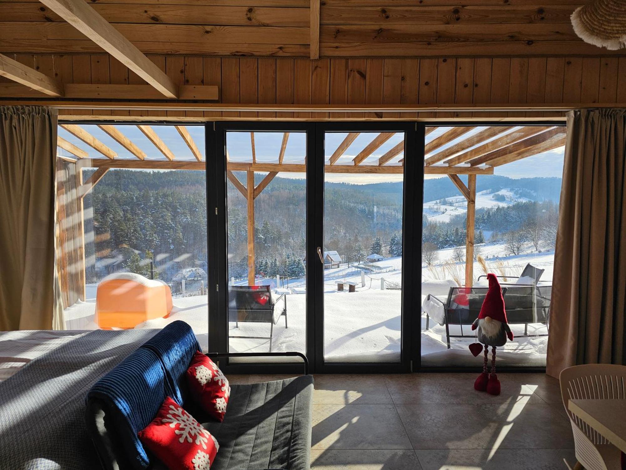 Chata W Bieszczadzie Apartamenty I Domki Z Sauna Bieszczady Polańczyk Exteriér fotografie