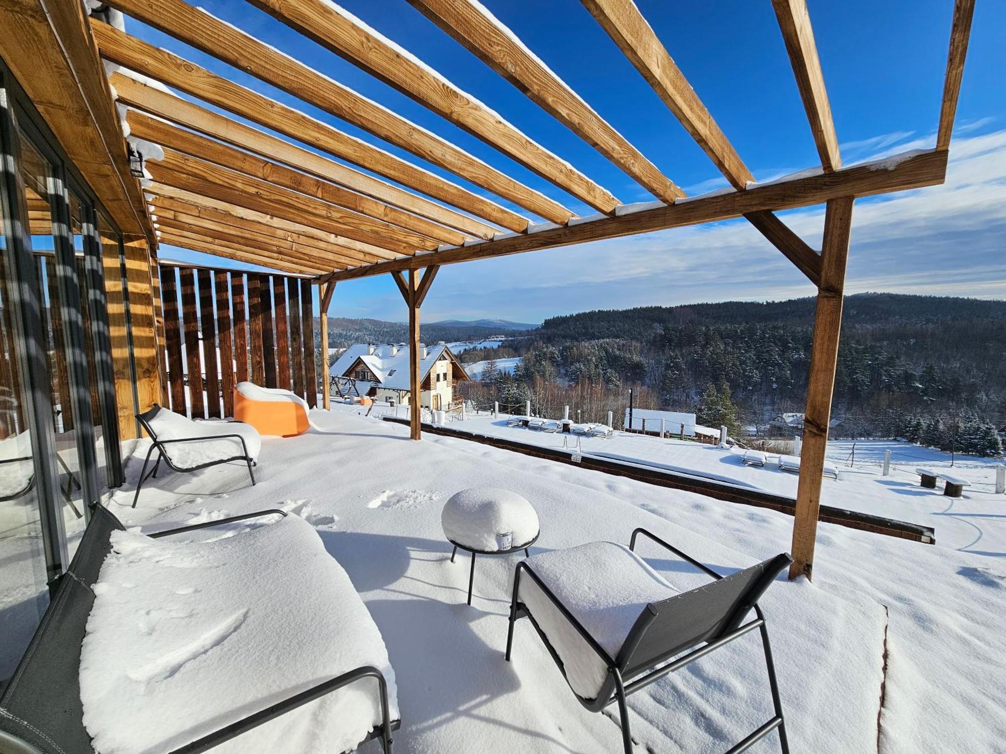 Chata W Bieszczadzie Apartamenty I Domki Z Sauna Bieszczady Polańczyk Exteriér fotografie